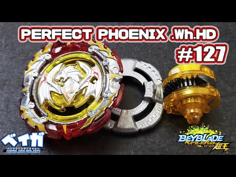 Testando combo 127 - PERFECT PHOENIX .Wh.HD vs 3 combos - Beyblade Burst