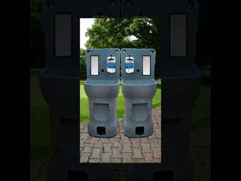 Grey Frp Portable Double Sided Hand Wash On Rent