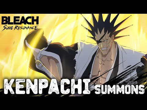 Bleach Soul Resonance: Kenpachi Zaraki Gacha Summons