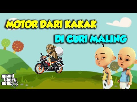 Motor dari BLACKPINK di curi Maling, Upin sedih - GTA V Upin Ipin Episode Terbaru 30