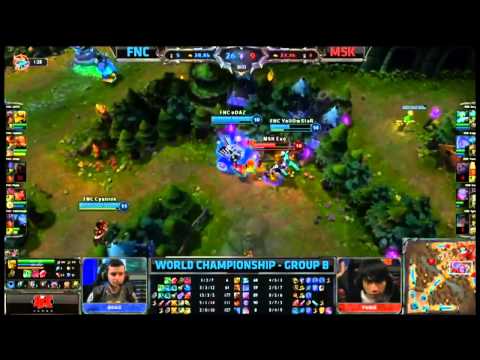 S3 World Championship ( Troll Team Mineski ) Fnatic VS Mineski  Group B Highlights