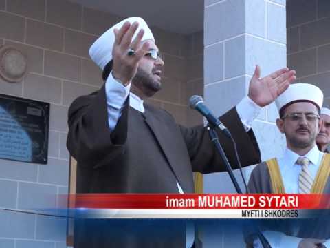 Myftinia Shkodër, 15 nëntor 2014 - Inaugurimi i xhamisë në Domën