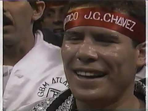 Julio Cesar Chavez vs Greg Haugen | full complete fight with post fight Interviews