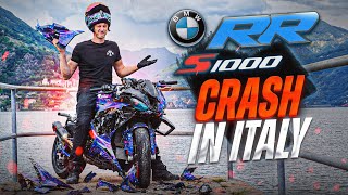 CRASHED my S1000RR / drift with @schaefchen  / stunt trip in Italy with @stuntfreaksteam 