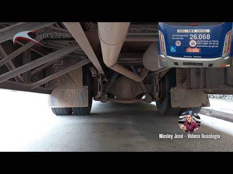 Traseira vista por baixo - Apache VIP IV - MB OF-1724 BT5 - Carro 26.068 da Moratense