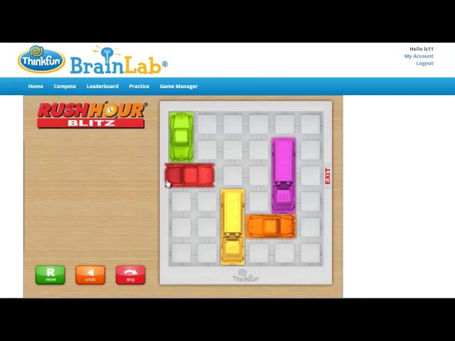 Vídeo relacionado con Ravensburger ThinkFun Rush Hour - Juego de lógica, Rompecabezas, 40 desafíos de 4 Niveles, 1 Jugador o más, a Partir de 8 años, 76600, Mixto, versión Francesa