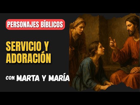 Marta y María: ¿Qué prioridad tiene Jesús en tu vida? (1ª parte) | Personajes Bíblicos