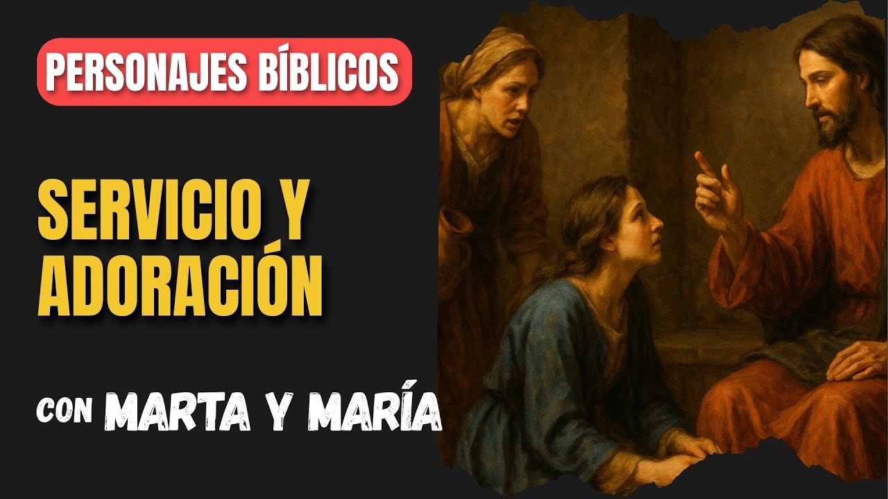 Marta y María: ¿Qué prioridad tiene Jesús en mi vida? (1ª parte) | Personajes Bíblicos