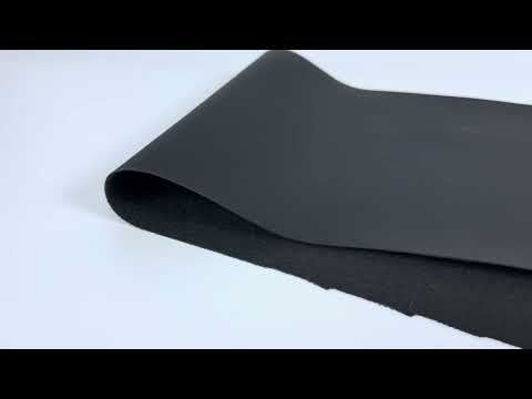 Материал для перешивки салона кожзам SHZ585 Polisoft 140 см м2 Черный - фото 1 - id-p2058031156