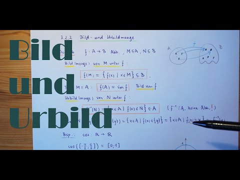 MathePlus / Video 3.7: Bild und Urbild