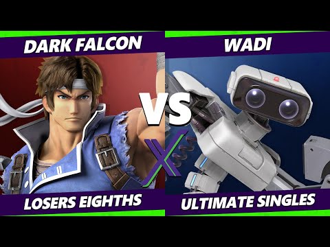S@X 394 Online Losers Top 8 - Dark Falcon (Richter) Vs. WaDi (ROB) Smash Ultimate - SSBU