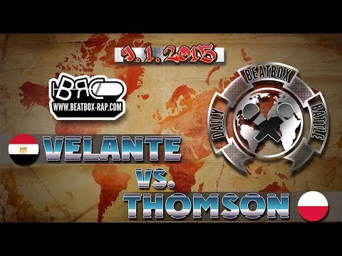 Velante VS Thomson  |  Daily Beatbox Battle ( 2015-01-09 )