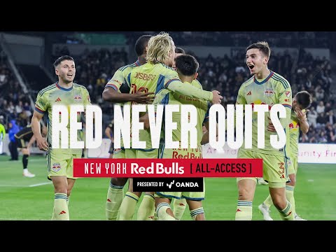 East vs. West Coast Battle Ends In Draw Against Los Angeles FC | New York Red Bulls All-Access