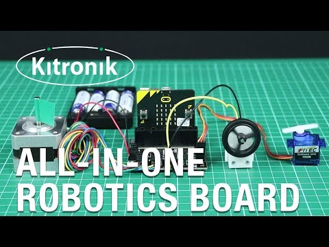 All-in-one Robotics Board for BBC micro:bit by Kitronik