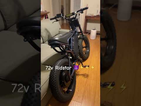 100kph=62mph no tune 😈 potential for more.#ridstar #super73rx #riddtarmods #72v #diy #ebike #fypシ゚