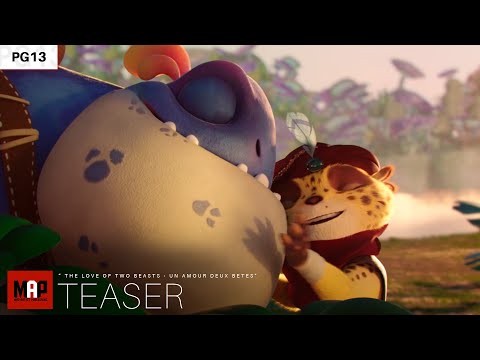 TRAILER | Cute CGI 3d Animated Short Film ** THE LOVE OF TWO BEASTS ** Funny Adventure by IsART Team
