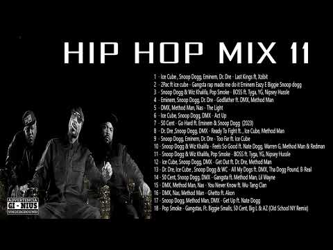 HIP HOP MIX 2023   2Pac, Snoop Dogg, Dr. Dre, Nas, , Eminem, DMX , 50 Cent,  Ice Cube, WC, Xzibit