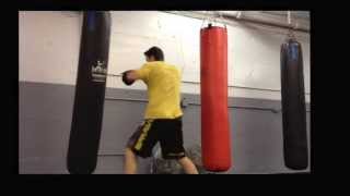 Reverse neuro Kick Boxing drill