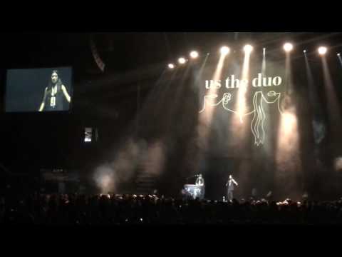 Us the Duo - 2015 Top Hits in 3.5 Minutes (Live at Pentatonix World Tour 2016)