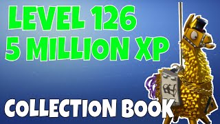 LEVEL 126 | 5 MILLION COLLECTION XP | COLLECTION BOOK UPDATE | Fortnite Save The World