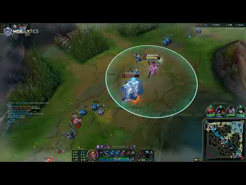 Lucian top lane gameplay vs Volibear