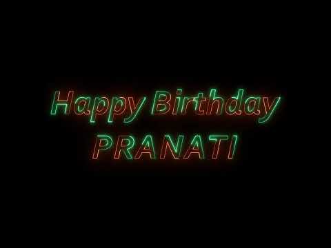 Happy Birthday Pranati