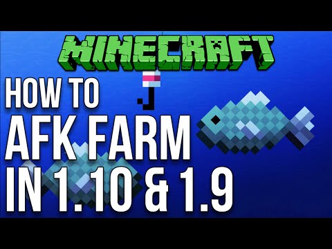 Minecraft 1.10: How To AFK Farm In Minecraft 1.9 & 1.10 Tutorial