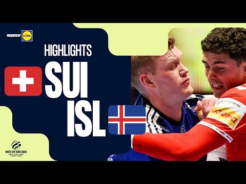 Switzerland vs Iceland | Highlights | Men's EHF EURO 2026