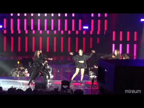 [17.01.22] I.O.I TimeSlip concert Dance break by mireum (유정,도연,소혜,청하,소미,미나)