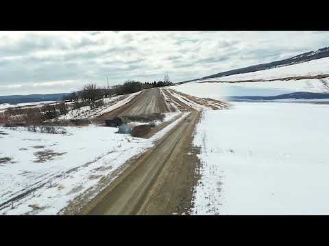 A drive in the Qu'appelle Valley from the Rainbow Hall area to Kahkewistahaw at the Eagle! 