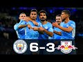 Manchester City vs Leipzig 6-3 Extended Highlights & Goals - Champions League 2021-2022