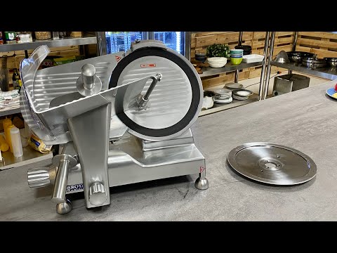 Electric Slicer - Cleaning, Sharpening and Changing the Blade | Chef's Gear