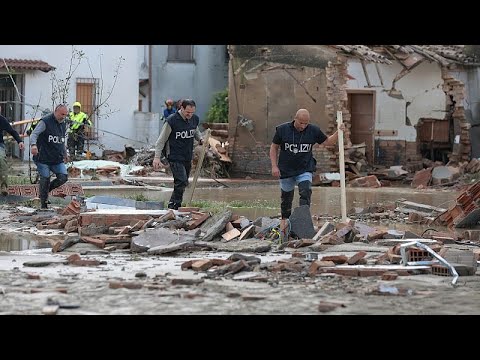 Heftiger Regen verursacht Überschwemmungen und Erdrutsche in Norditalien