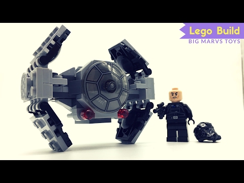 Lego Build - Star Wars Microfighters Series 3 Tie Advanced Prototype (75128)- Big Marvs Toys