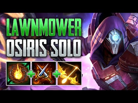 BRINGING BACK ANIMOSITY! Osiris Solo Gameplay (SMITE Conquest)