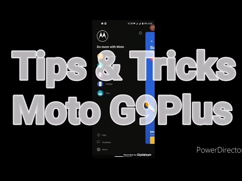Moto G9 Plus Tips and Tricks