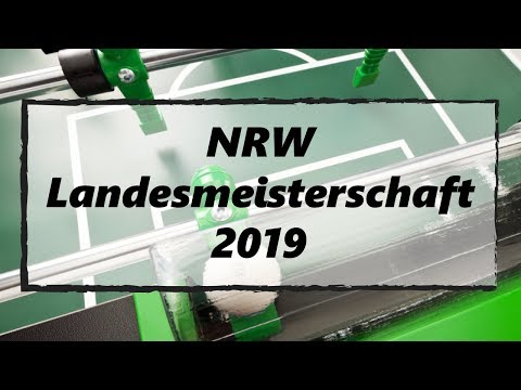 NRW Landesmeisterschaft 2019 - Doubles | Table 1 | Tablesoccer.TV