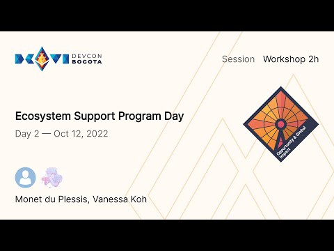 Ecosystem Support Program Day preview