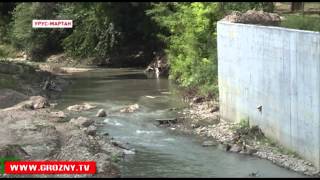 Быстрыми темпами идет реконструкция центра Урус-Мартана