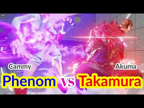 Street Fighter V: Phenom (Cammy) VS Takamura (Akuma)