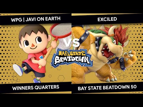 Bay State Beatdown 50 - WPG | JAVI ON EARTH (Villager) vs Exciled (Bowser) - Winners Quarters