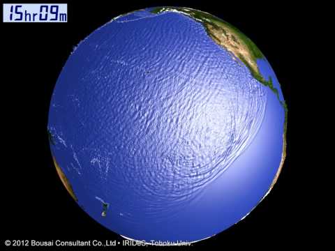 The 2011 tsunami generation off Pacific ocean