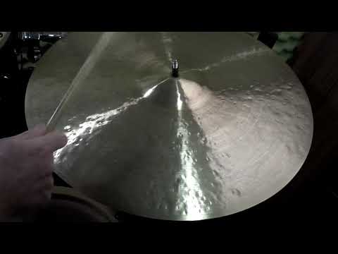 22 Rustico Senescent Ride, 2412g - Handcrafted cymbals by Craig Lauritsen