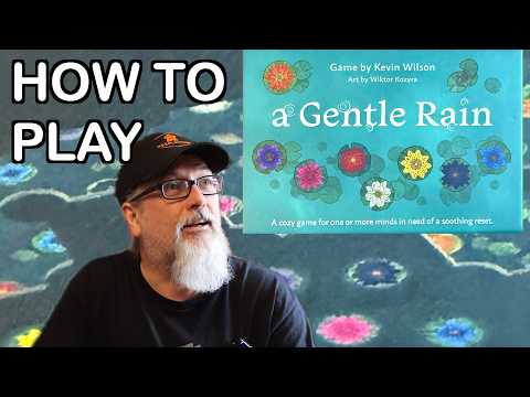 How to Play A Gentle Rain Board Game with Playthrough | Incredible Dream Studios Inc | Kevin Wilson