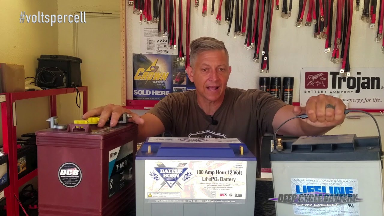 How to Charge Batteries When Given Volts Per Cell