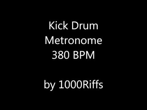 Kick Drum Metronome 380 BPM
