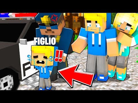LA POLIZIA ARRESTA MIO FIGLIO SBRISERINO!! - Famiglia su Minecraft #73