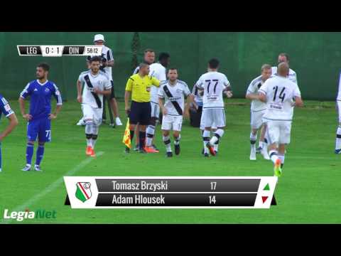 Skrót sparingu Legia Warszawa - Dinamo Tbilisi