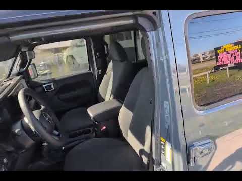 2025 Jeep Wrangler Sport S 4 Door 4x4 in Anvil for sale at Kitchener Chrysler Dodge Jeep Ram in Kitchener, ON