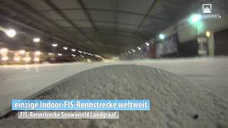 preview picture of video 'FIS-Rennstrecke Snoworld Landgraaf'